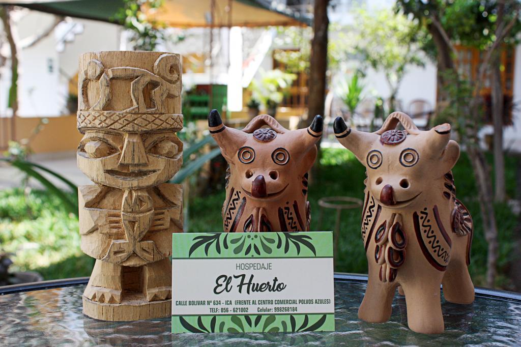 El Huerto Hostel Ica Eksteriør bilde