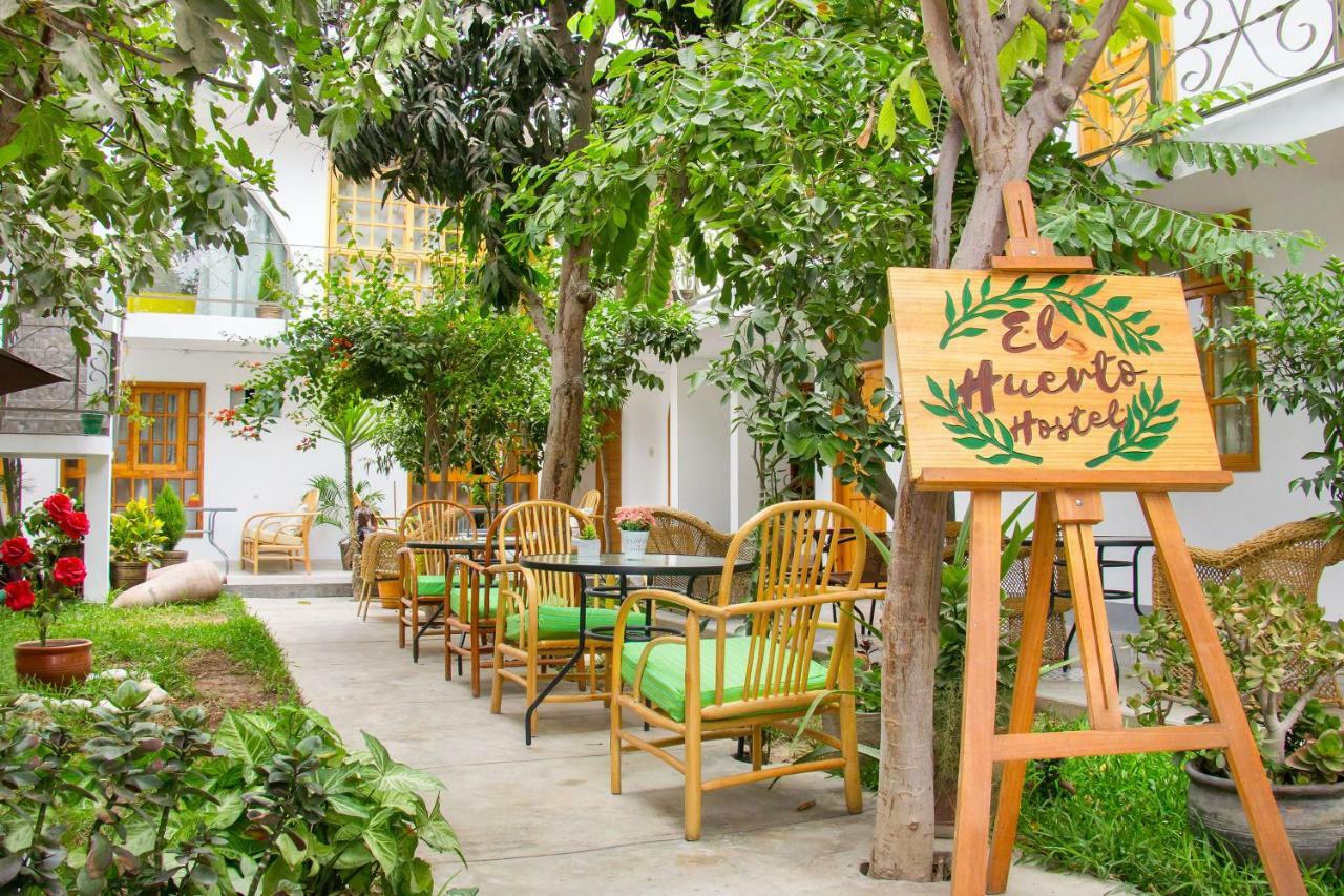 El Huerto Hostel Ica Eksteriør bilde