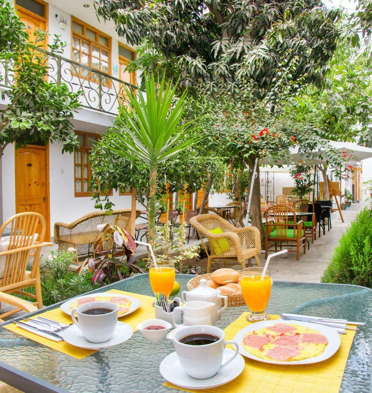 El Huerto Hostel Ica Eksteriør bilde